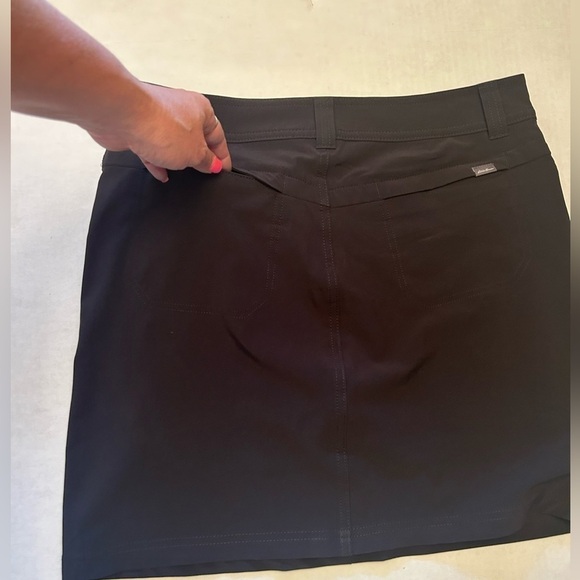 Eddie Bauer black adventurer athletic skort/skirt w/pockets Sz-4. Z20 - Picture 7 of 12